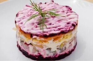 Салат «Сельдь под шубой»