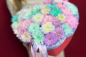 Композиция «Радужное сердце»