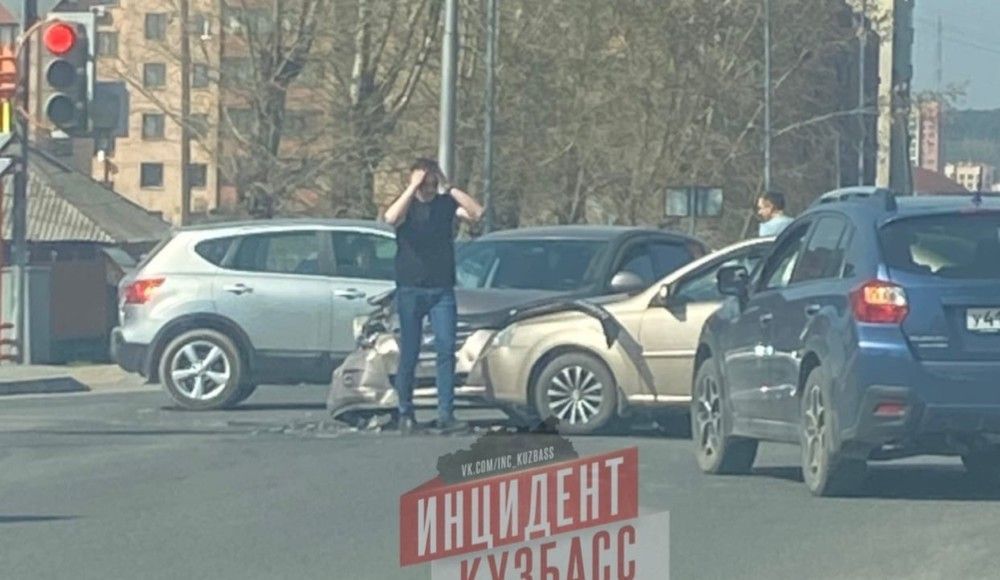 Кемеровчане стали свидетелями ДТП