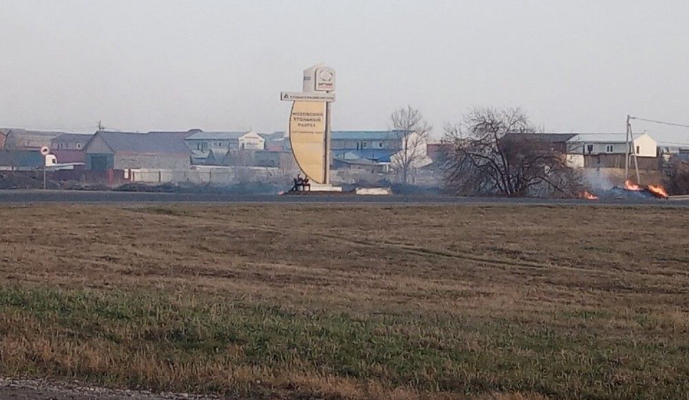 Житель кузбасского города пожаловался на малолетних поджигателей травы
