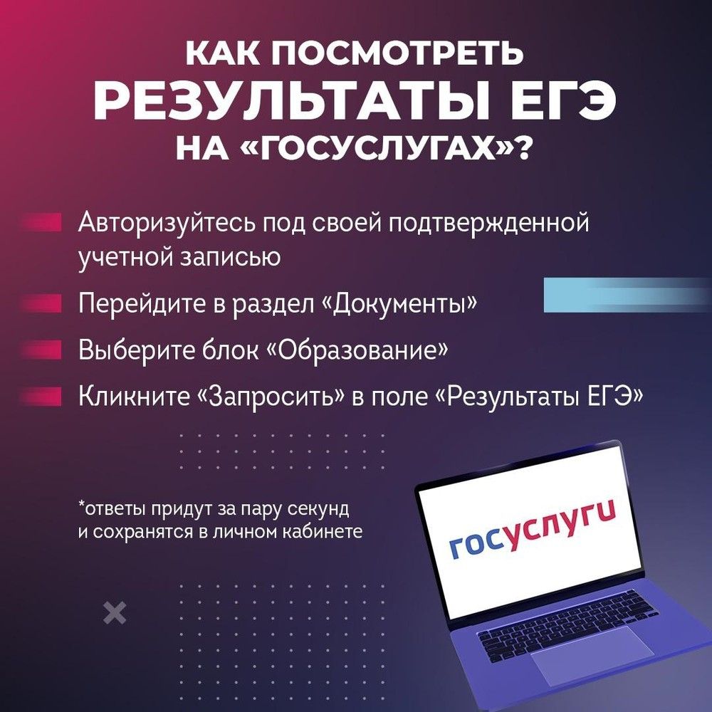 Как посмотреть результаты ЕГЭ?
