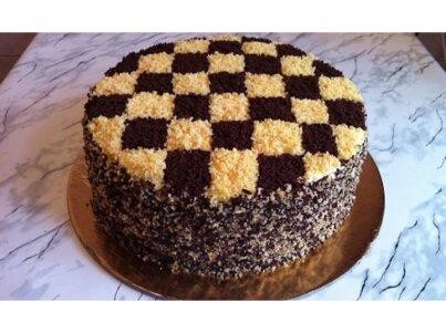 Торт «Шахматный»