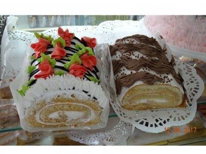 Рулет сметанный 