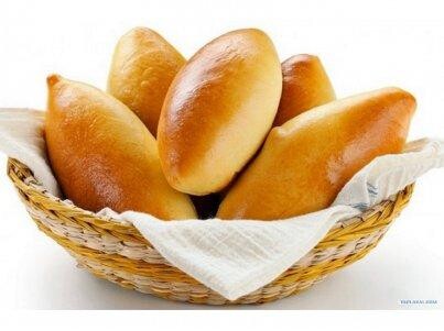 Пирожки печеные с печенью