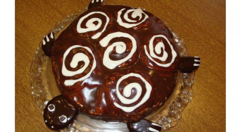 Торт «Черепашка»