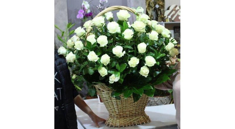 Корзинка весенняя №7