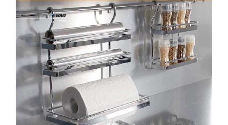 Полка навесная для рейлинга 