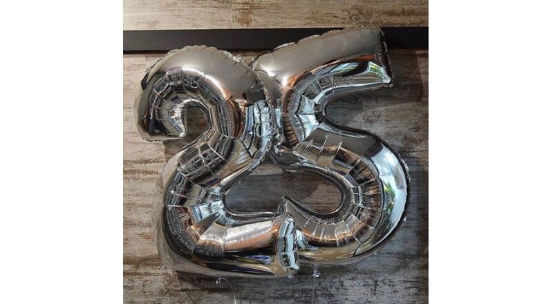 Гелиевый шар «Цифра»