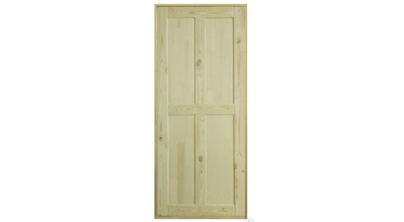 Дверь входная деревянная утепленная «Зима» 