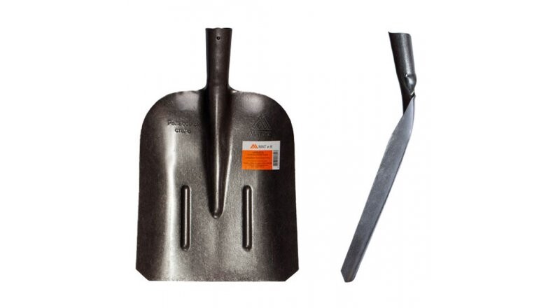 Лопата совковая песочная