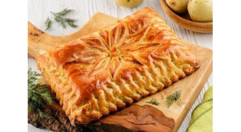 Пирог с рыбой на заказ	