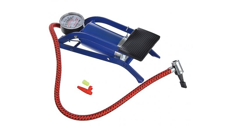 Насос ножной с манометром