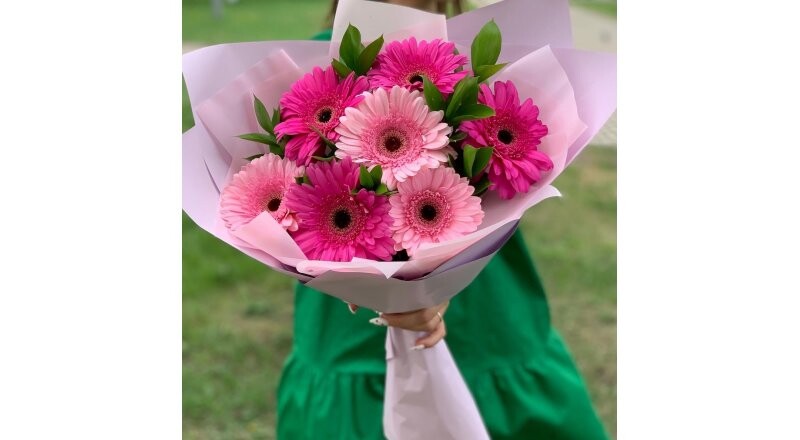 Моно букет из гербер