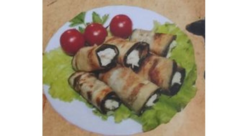 Рулеты из кабачков с куриной грудкой