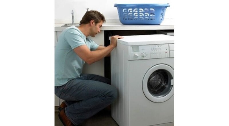 Установка стиральной машинки