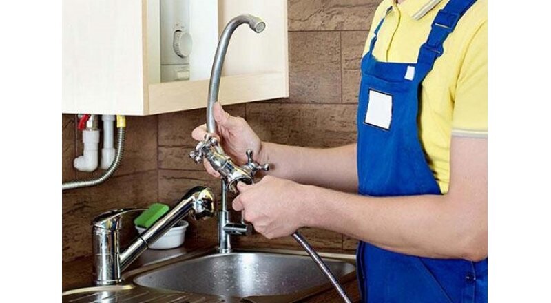 Замена смесителя в кухне