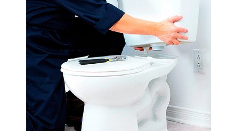 Монтаж унитаза