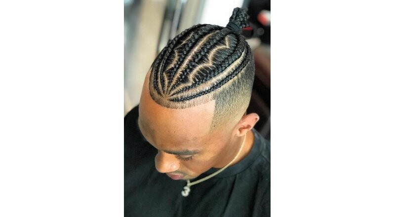 Плетение мужских брейдов