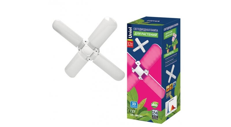 Фитолампа светодиодная для растений «P65 Uniel»