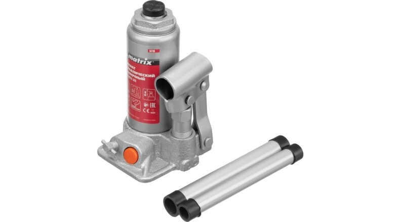 Домкрат гидравлический бутылочный «Matrix 50760»