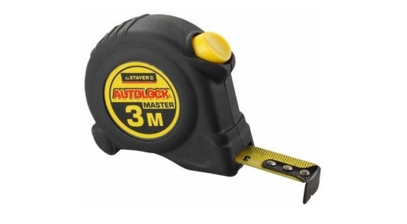 Рулетка «STAYER Autolock»