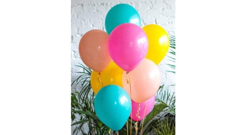 Связка из 9 шаров на грузе