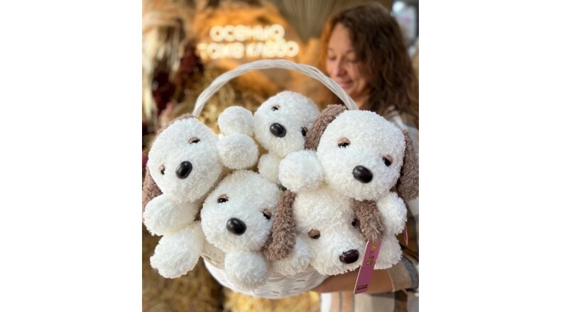 Мягкая игрушка «Щеночки»