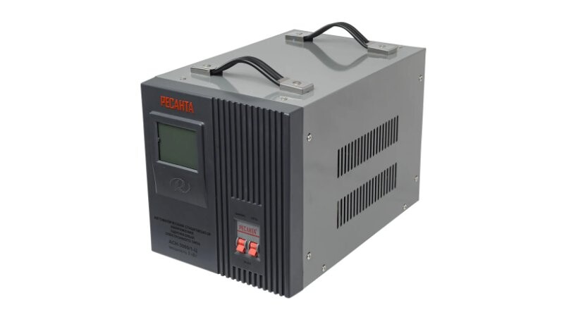 Стабилизатор напряжения однофазный «Ресанта АСН 3000/1-Ц 63/6/5»