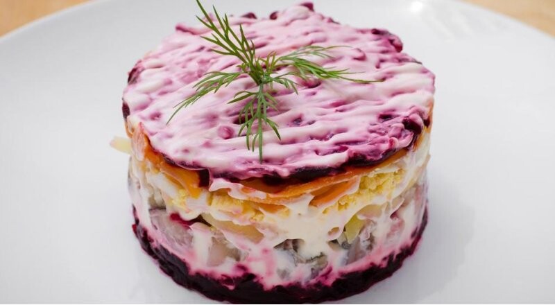 Салат «Сельдь под шубой»