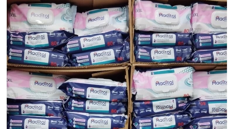 Влажные гигиенические полотенца «Meditil»