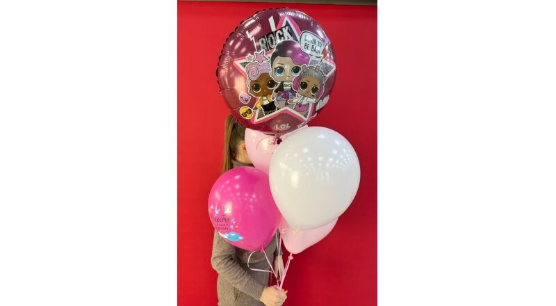 Набор из шаров для девочки №2