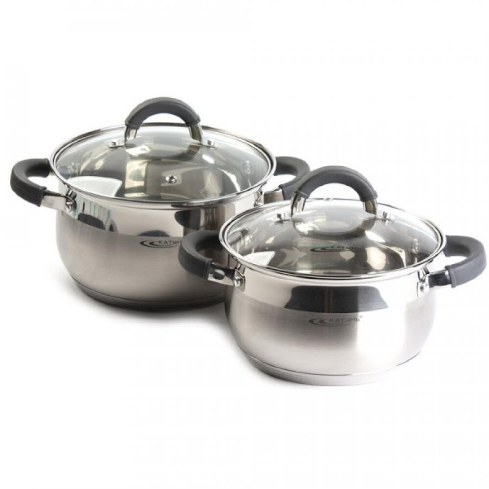 Набор кастрюль «КТ08-В КАТУНЬ»