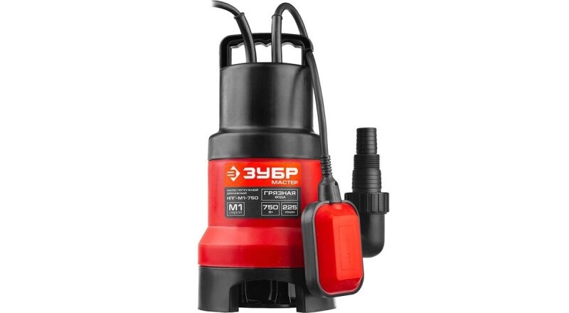 Дренажный насос для грязной воды «Зубр НПГ-М1-750»
