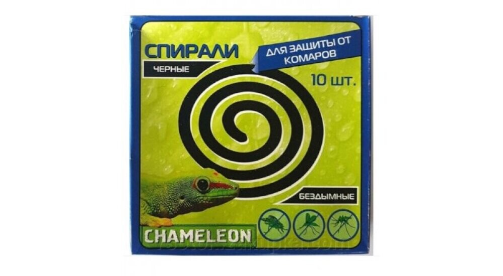 Средство от комаров спираль бездымна «Сhameleon/Nadzor/Frog»
