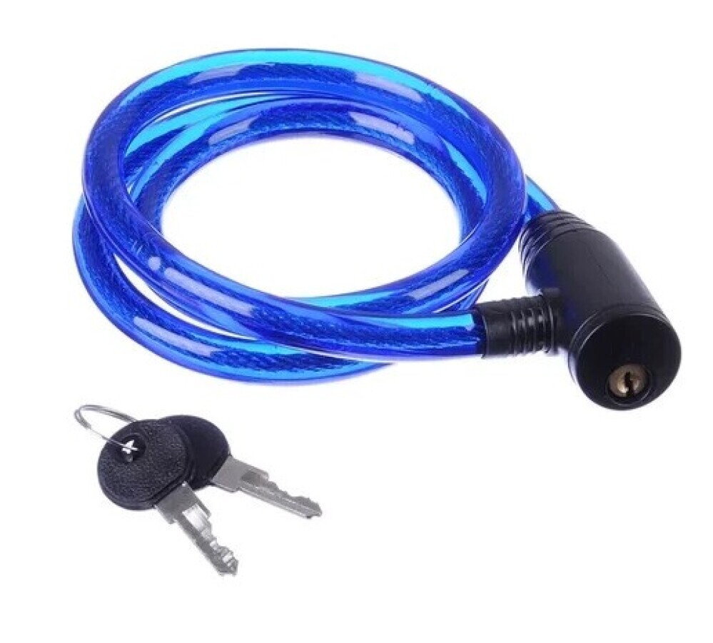 Замок велосипедный тросовый