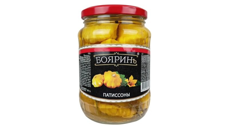 Патиссоны «Бояринъ», маринованные
