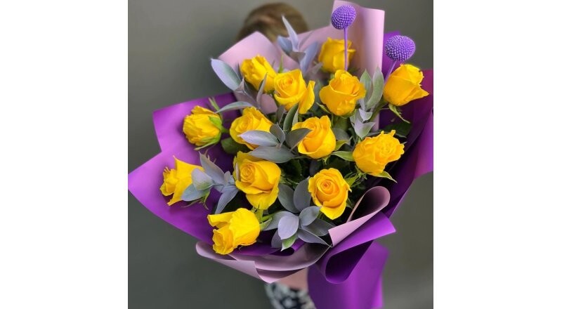 Букет «Униссон» роза Кения