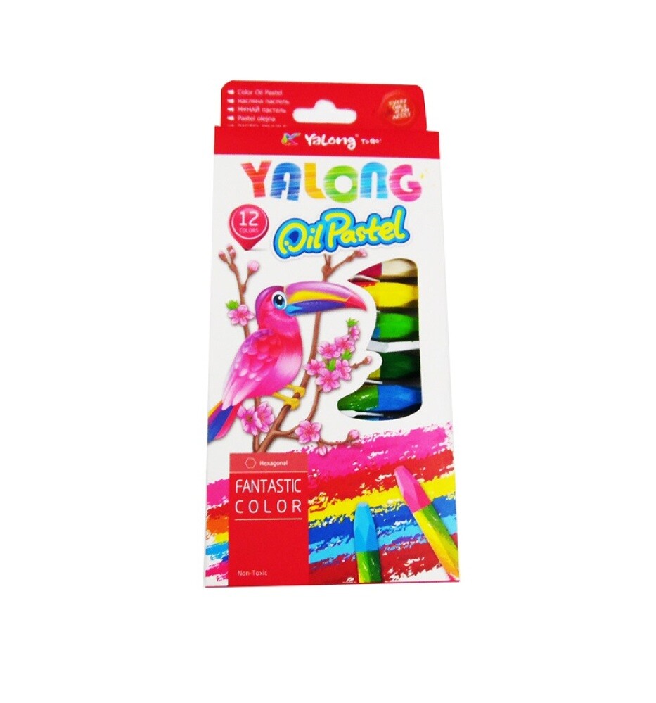 Пастель маслянная «Попугай»