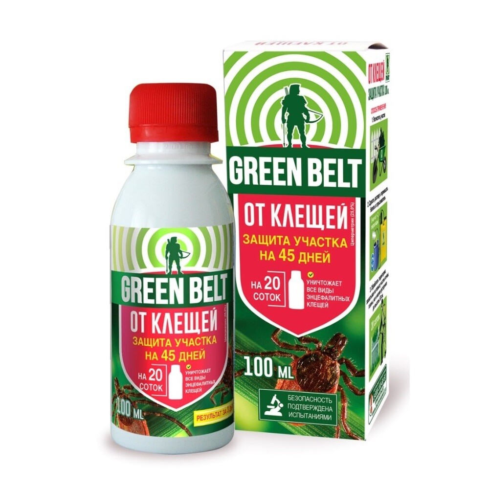 Концентрат от клещей для защиты участка «GREEN BELT»