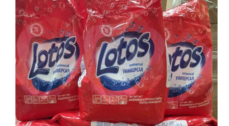 Стиральный порошок «Lotos»