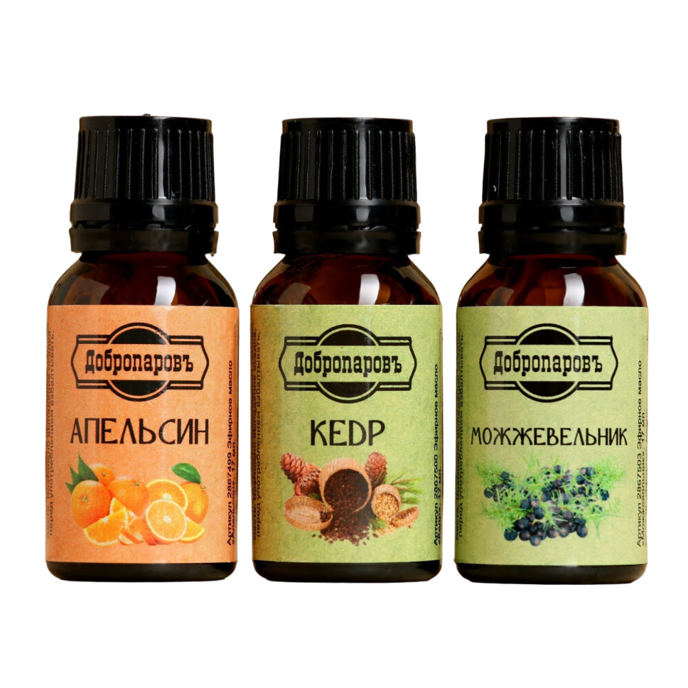 Масло эфирное «ТМ Добропаровъ»