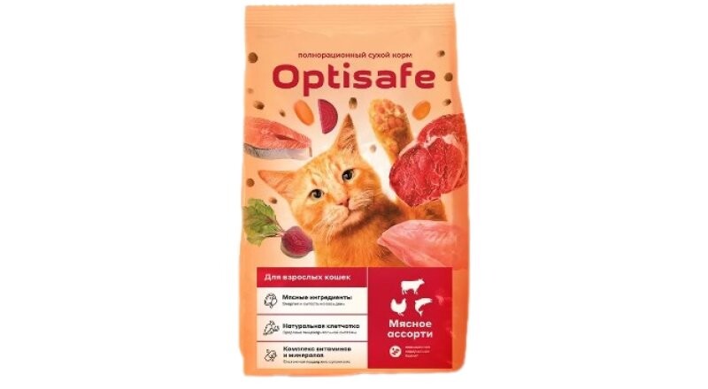 Корм для кошек «OptiSafe»