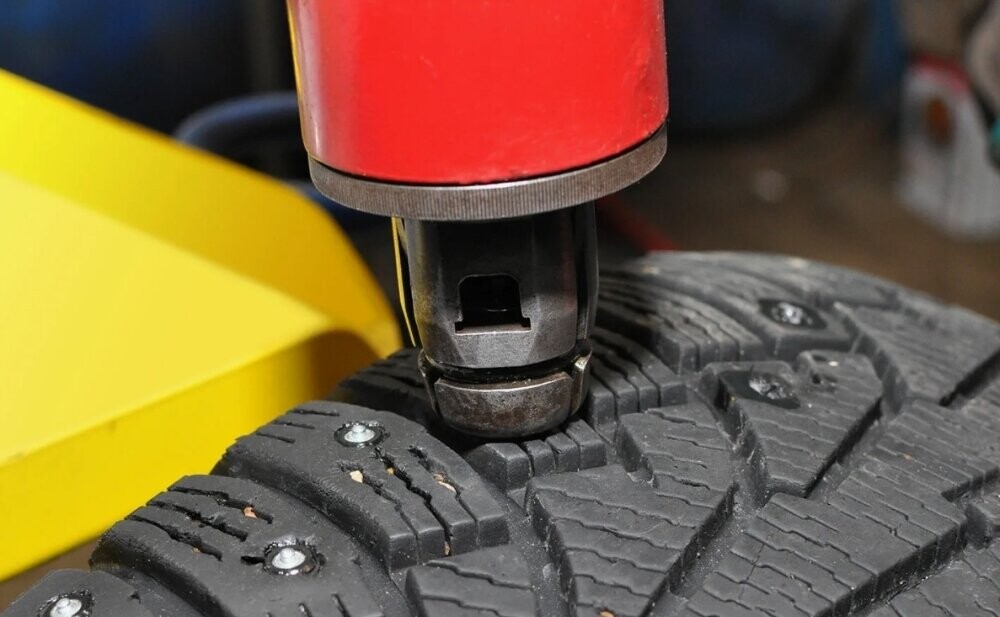 Установка шипа