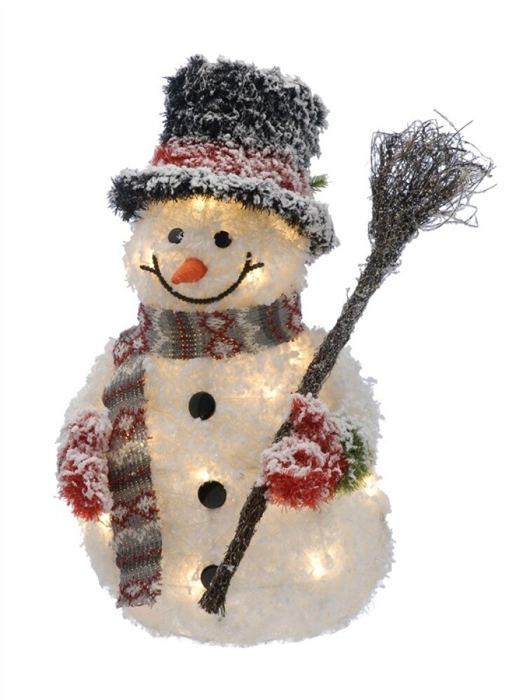 Украшение светодиодный «Мистер Снеговик»