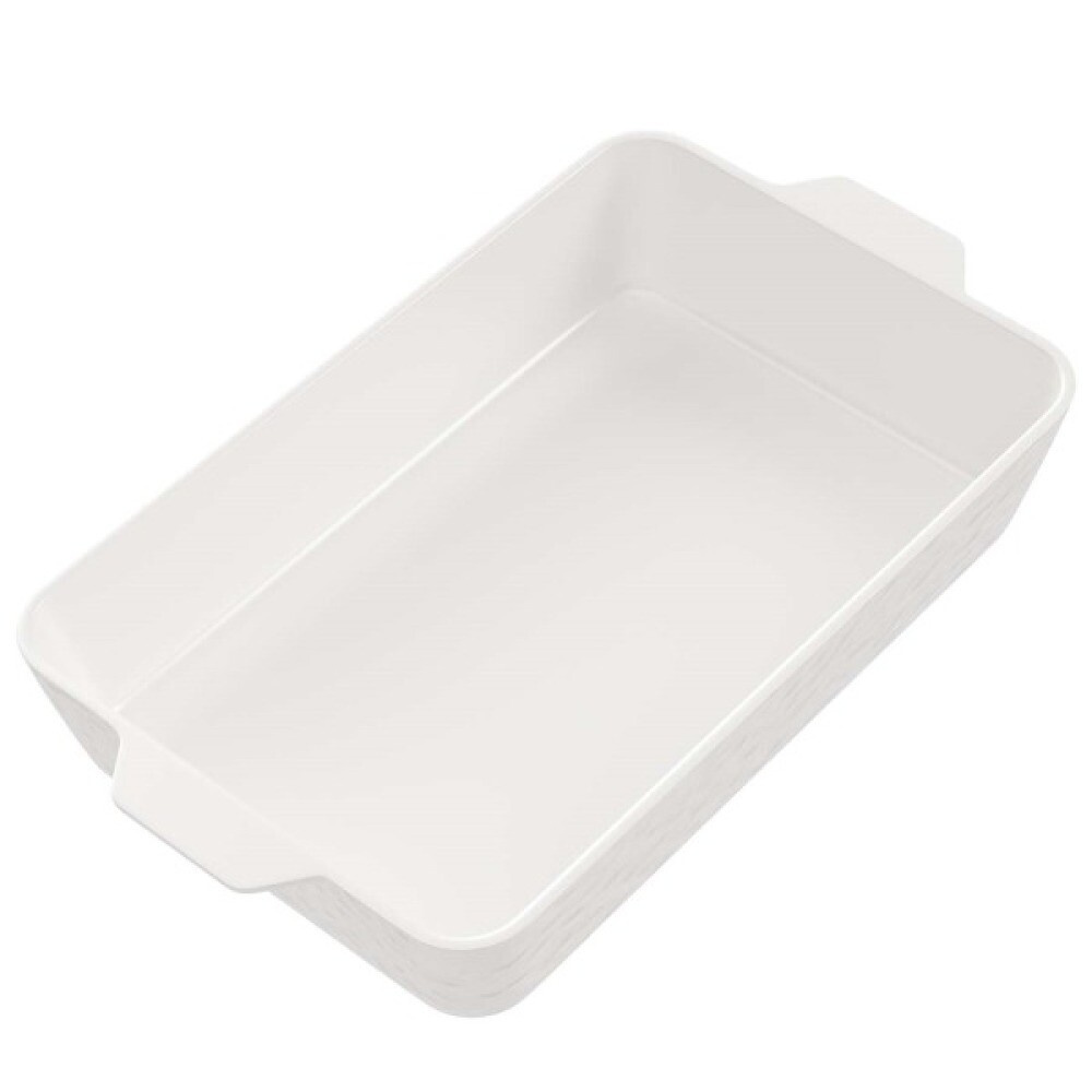 Форма для запекания жаропроч. керам. 29х17х8см прямоуг. с ручками