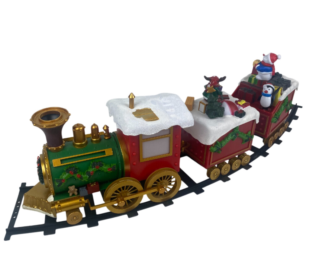 Сувенир новогодний «Железная дорога»