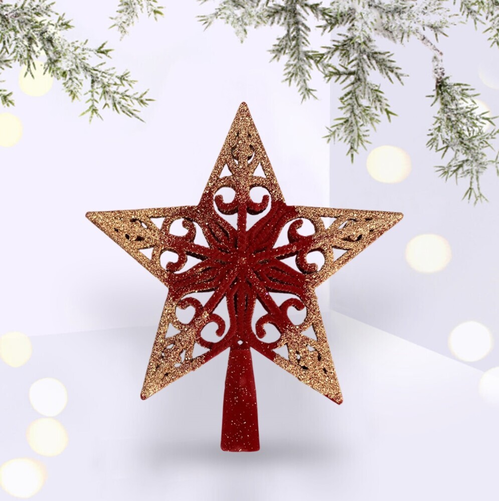 Наконечник для  елки «Снежинка»