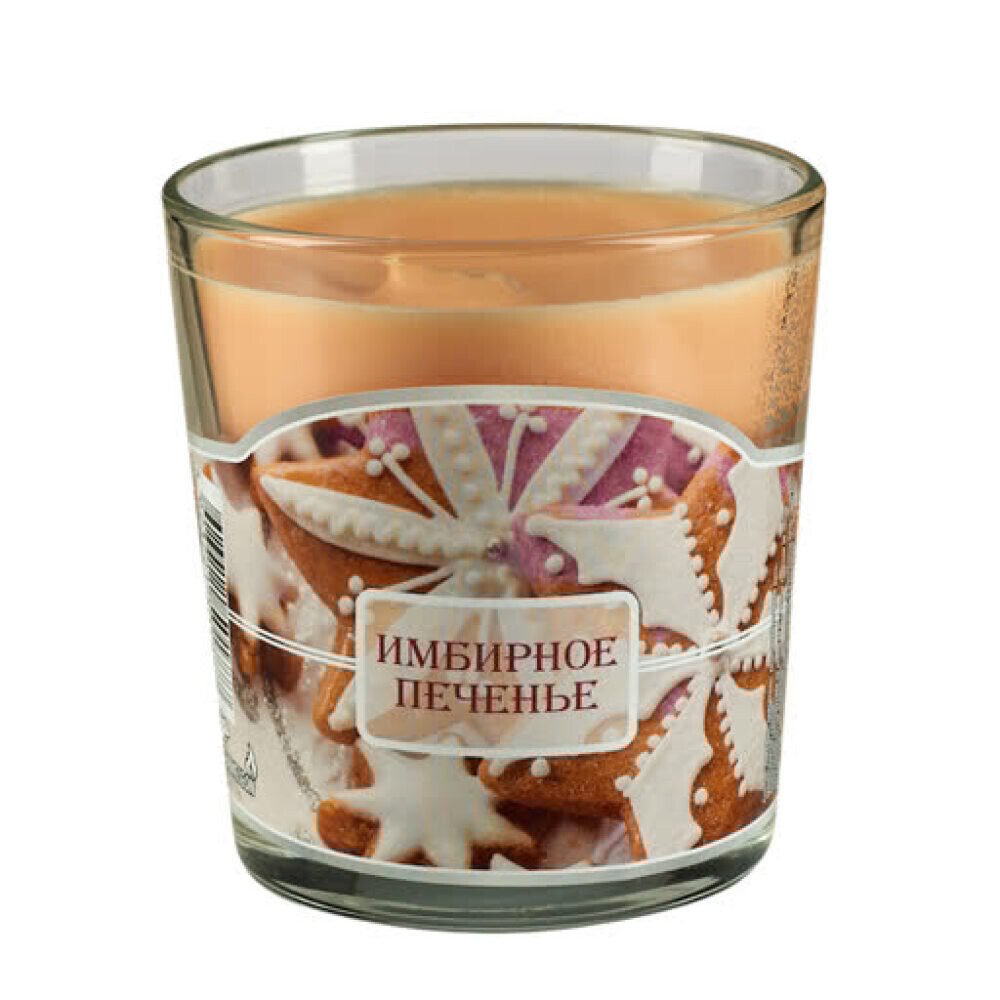 Свеча ароматическая  «Имбирное печенье»