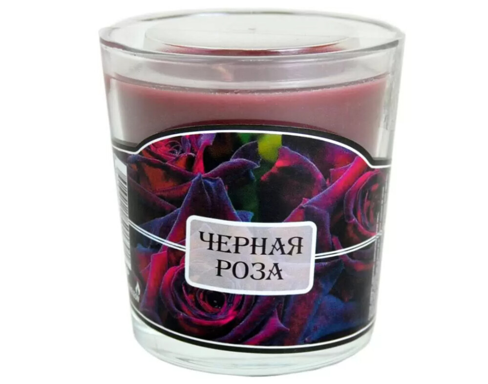 Свеча ароматическая  «Черная роза»