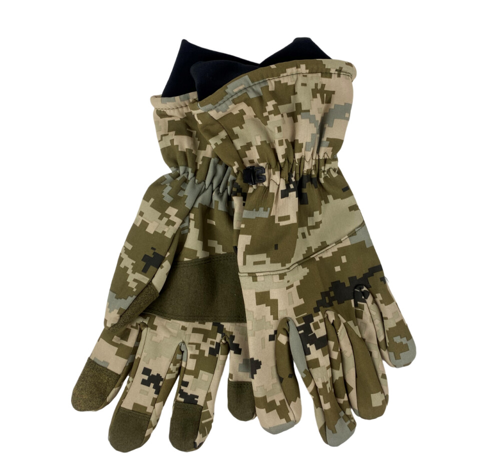 Перчатки демисезон. муж. дл. 20см, обхват 24см, UN-016